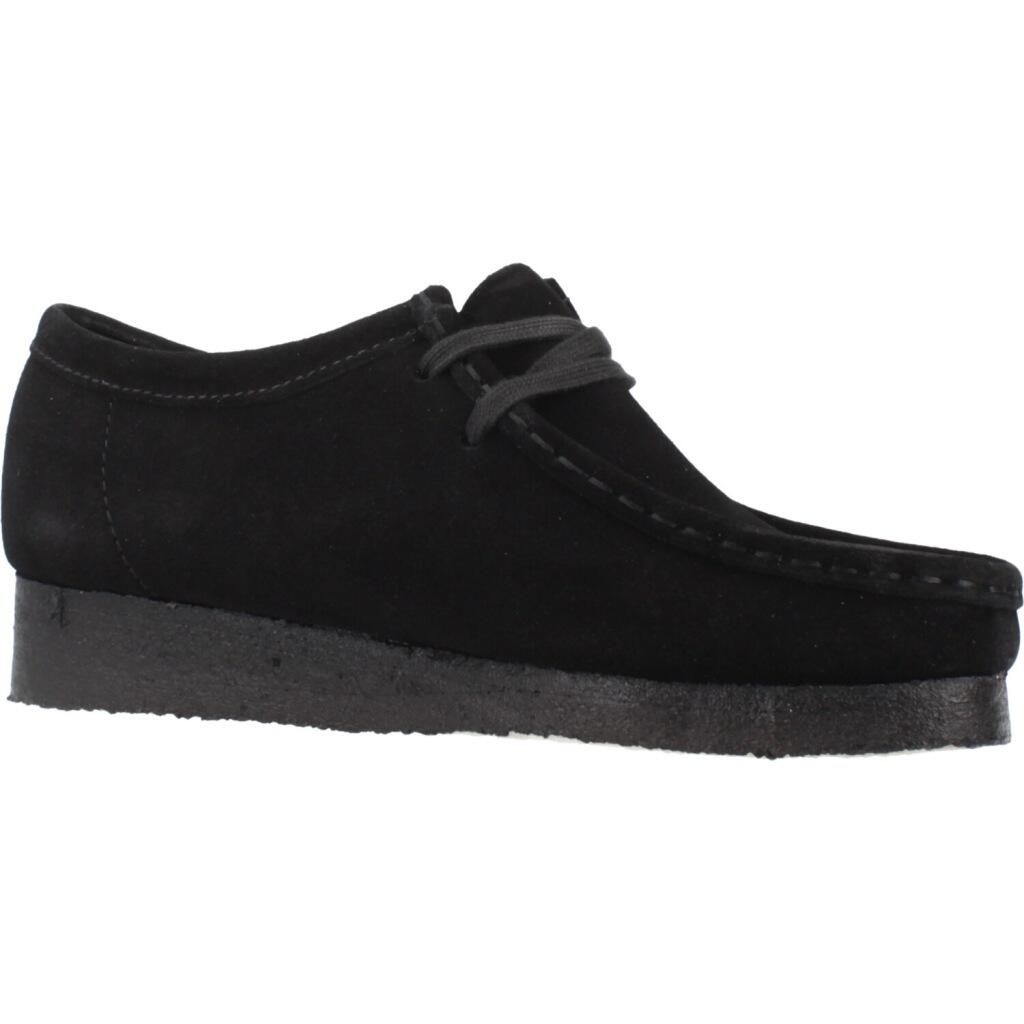 Chaussures à lacets Wallabee. Black Sde 5/5