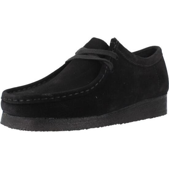 Baskets Clarks Originals Modèle Wallabee Couleur Noir