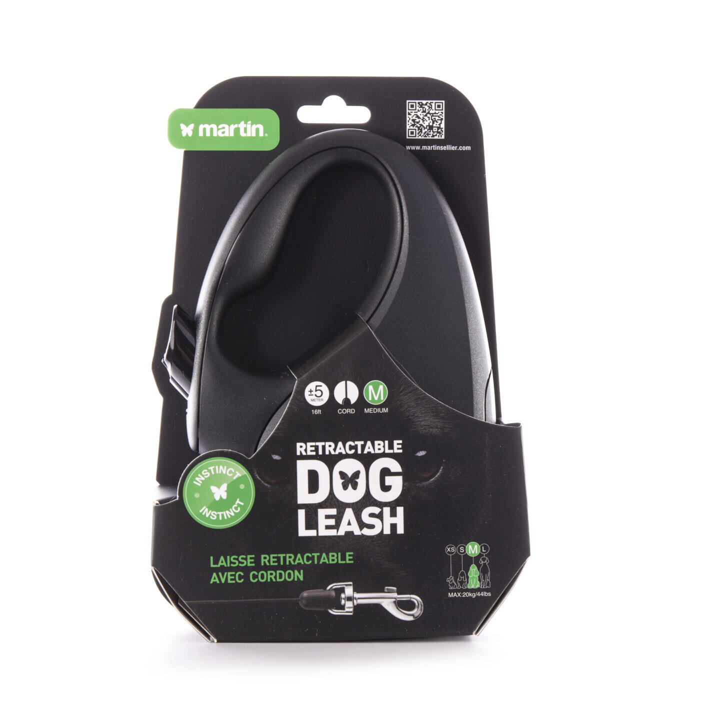 Laisse pour chien cordon Martin Sellier Instinct M 2/2