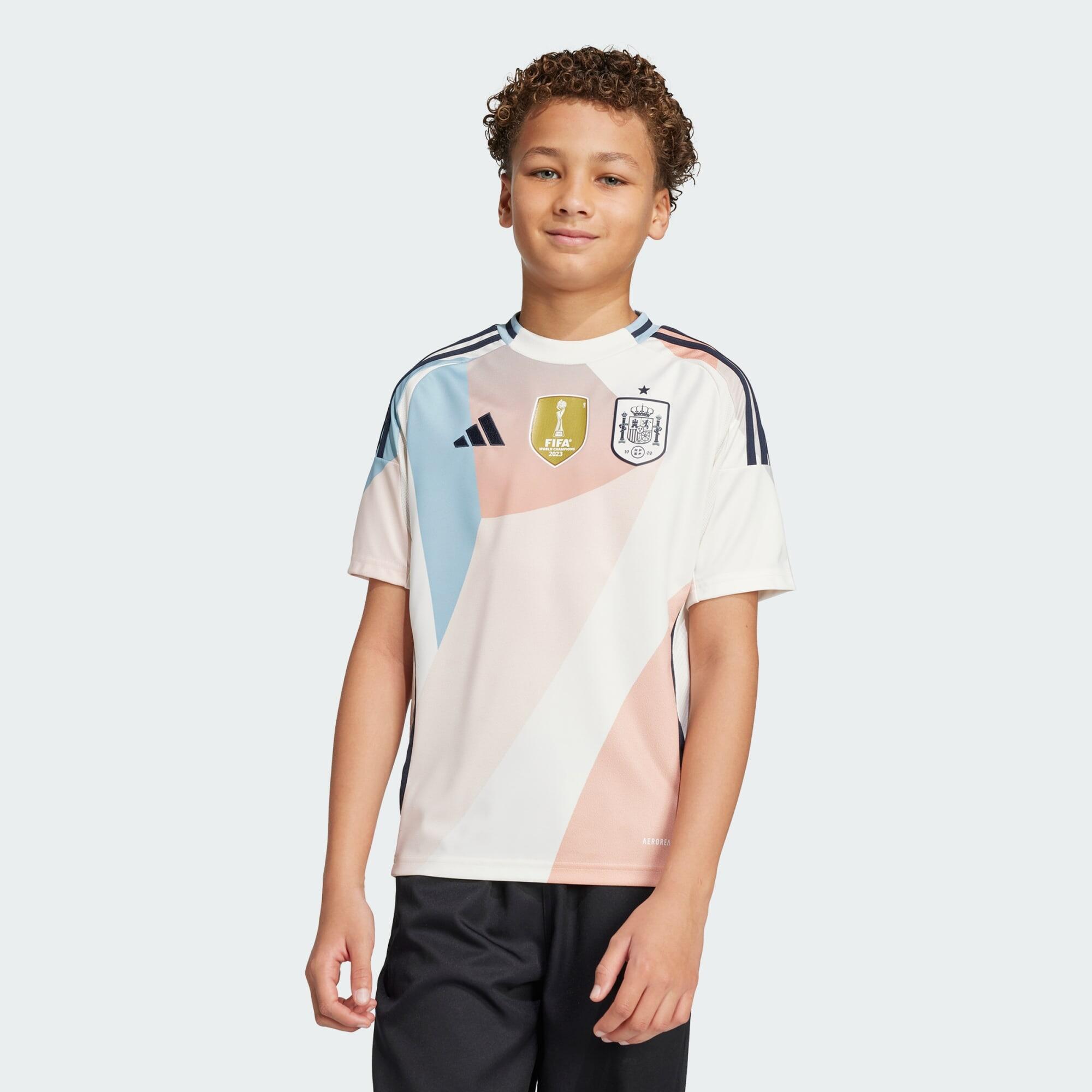 Spanien 25 Frauenteam Kids Auswärtstrikot 3/7