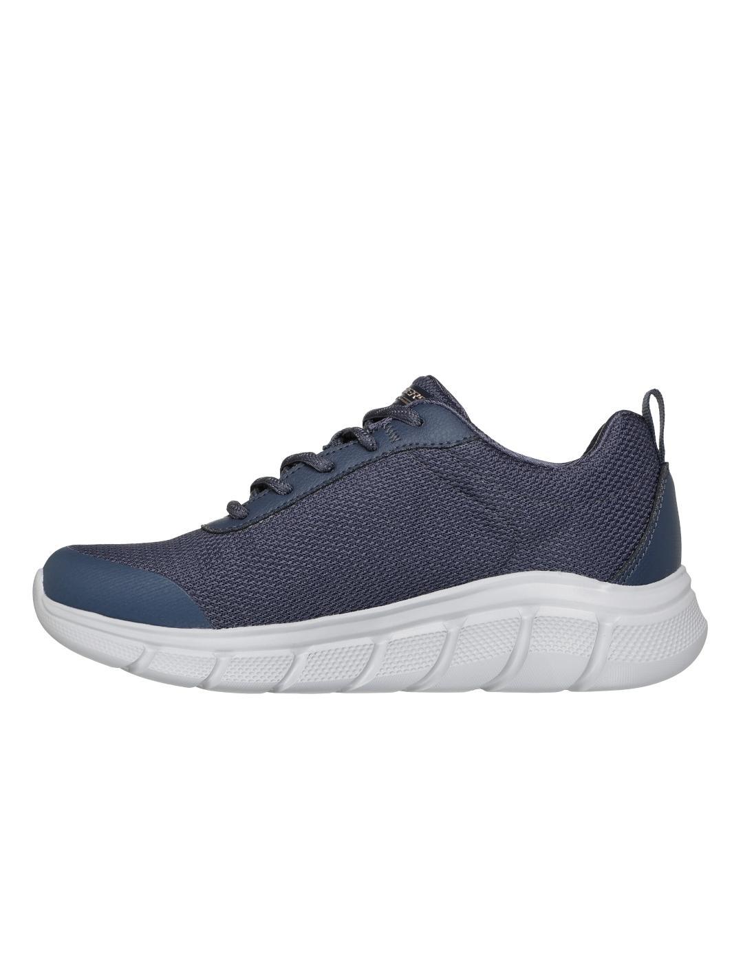 Zapatillas para Mujer Skechers Bobs b flex proof Marino 2/5