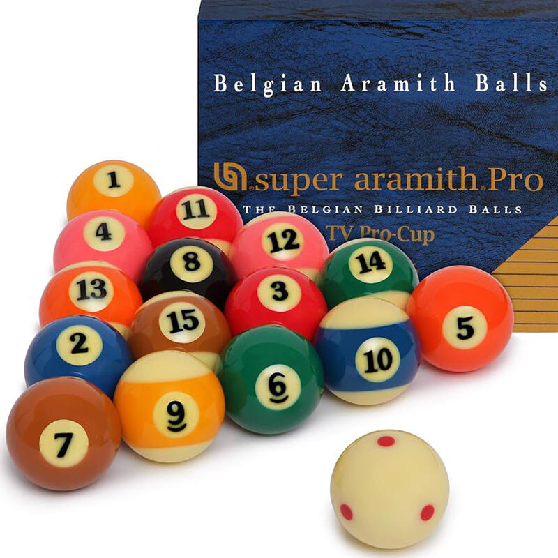 Conjunto de bolas de bilhar 3/4