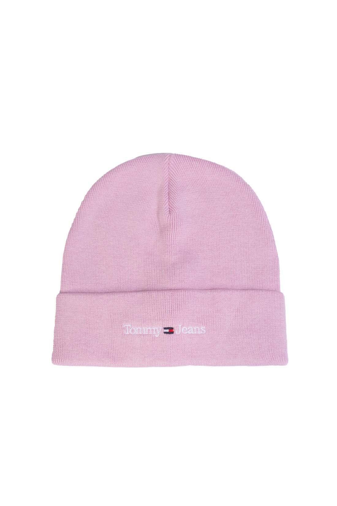 TOMMY HILFIGER Cuffia donna con ricamo logo lineare