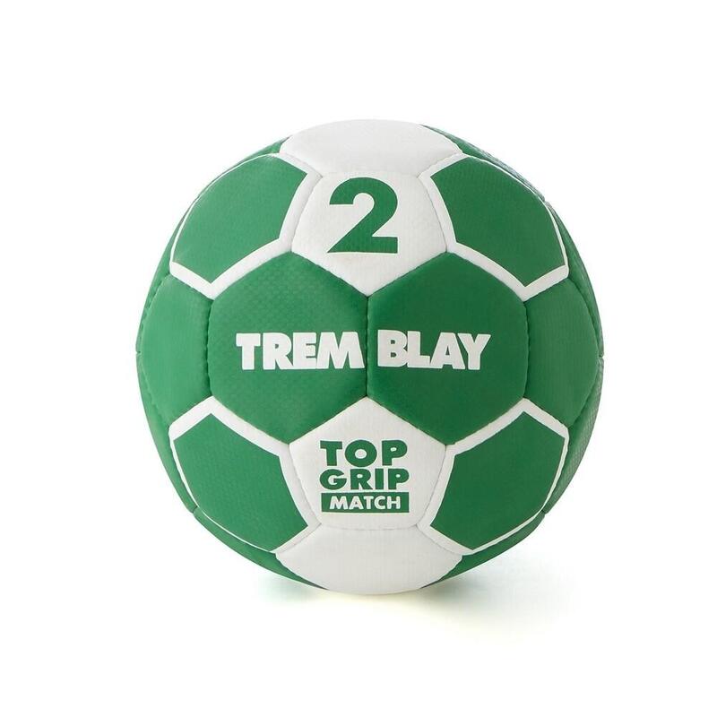 Minge Handbal Top Grip Verde/Gri Marimea 2