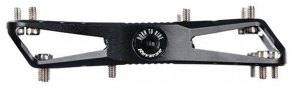 REVERSE Paire de pédales plates Base - NOIR 3/5