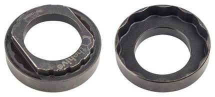 Lockring-/Innenlager Montagewerkzeug für Kurbeln mit demontierbarem Spider