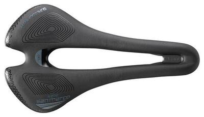 Selle san marco aspide short supercomfort racing zadel zwart