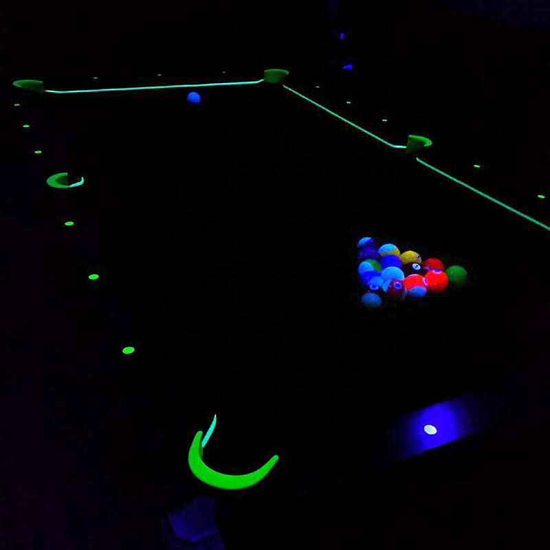Pool Billard-Kugelsatz 57,2 Aramith GLow in the dark -Komplettset- 3/3