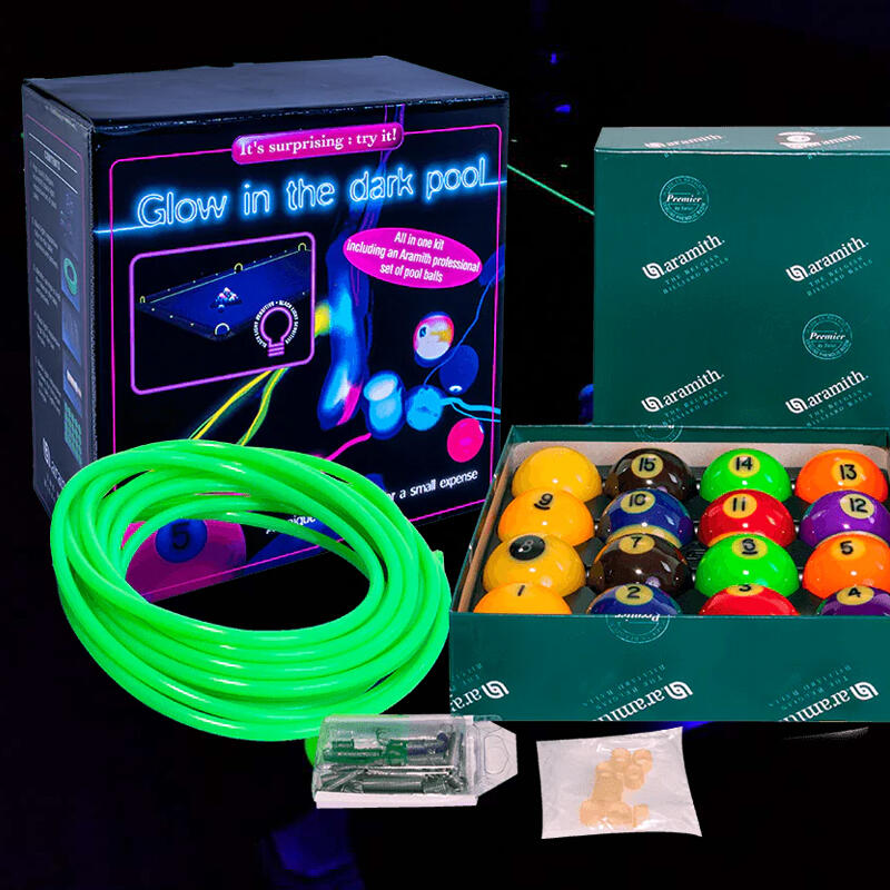 Pool Billard-Kugelsatz 57,2 Aramith GLow in the dark -Komplettset- 2/3
