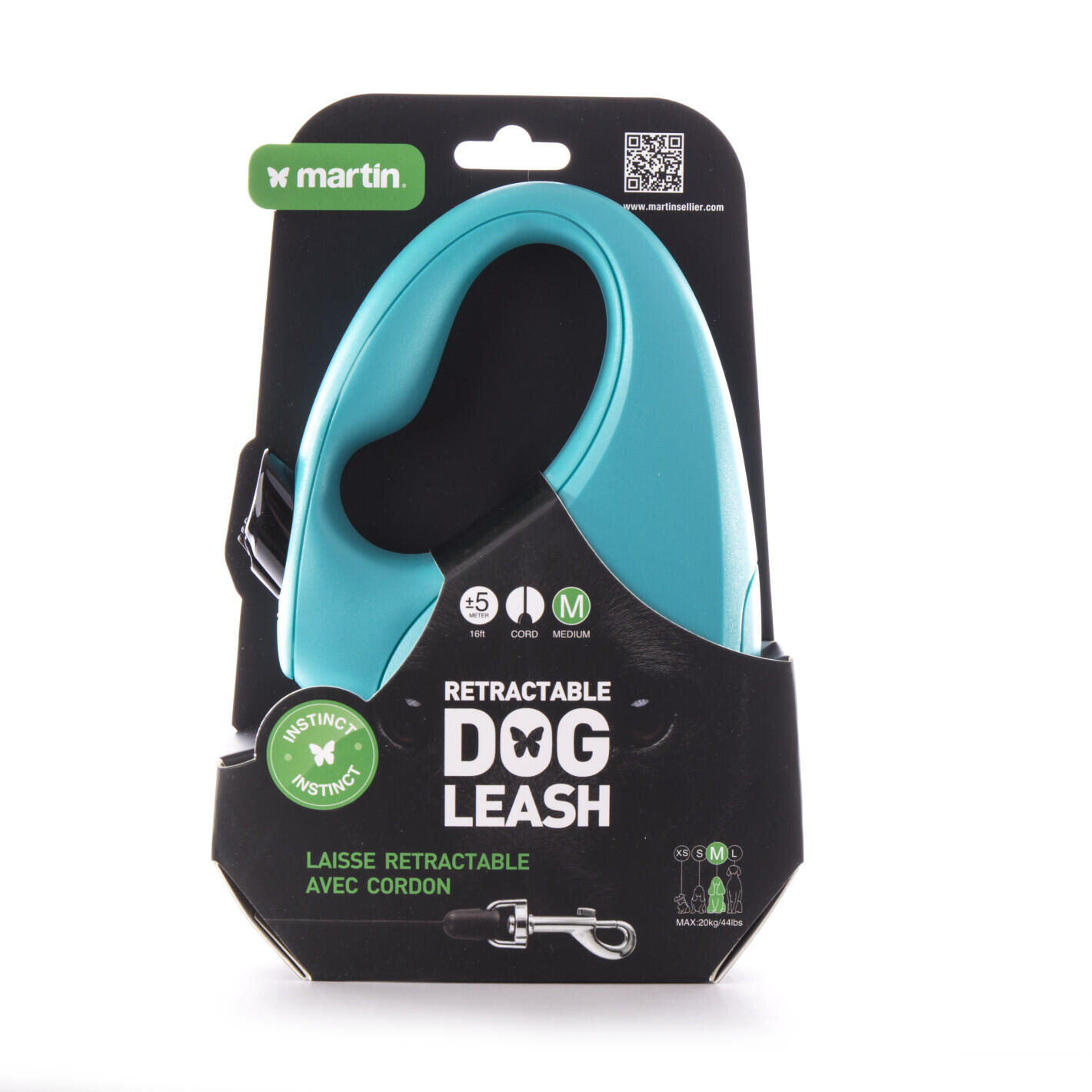Laisse pour chien cordon Martin Sellier Instinct M 2/2