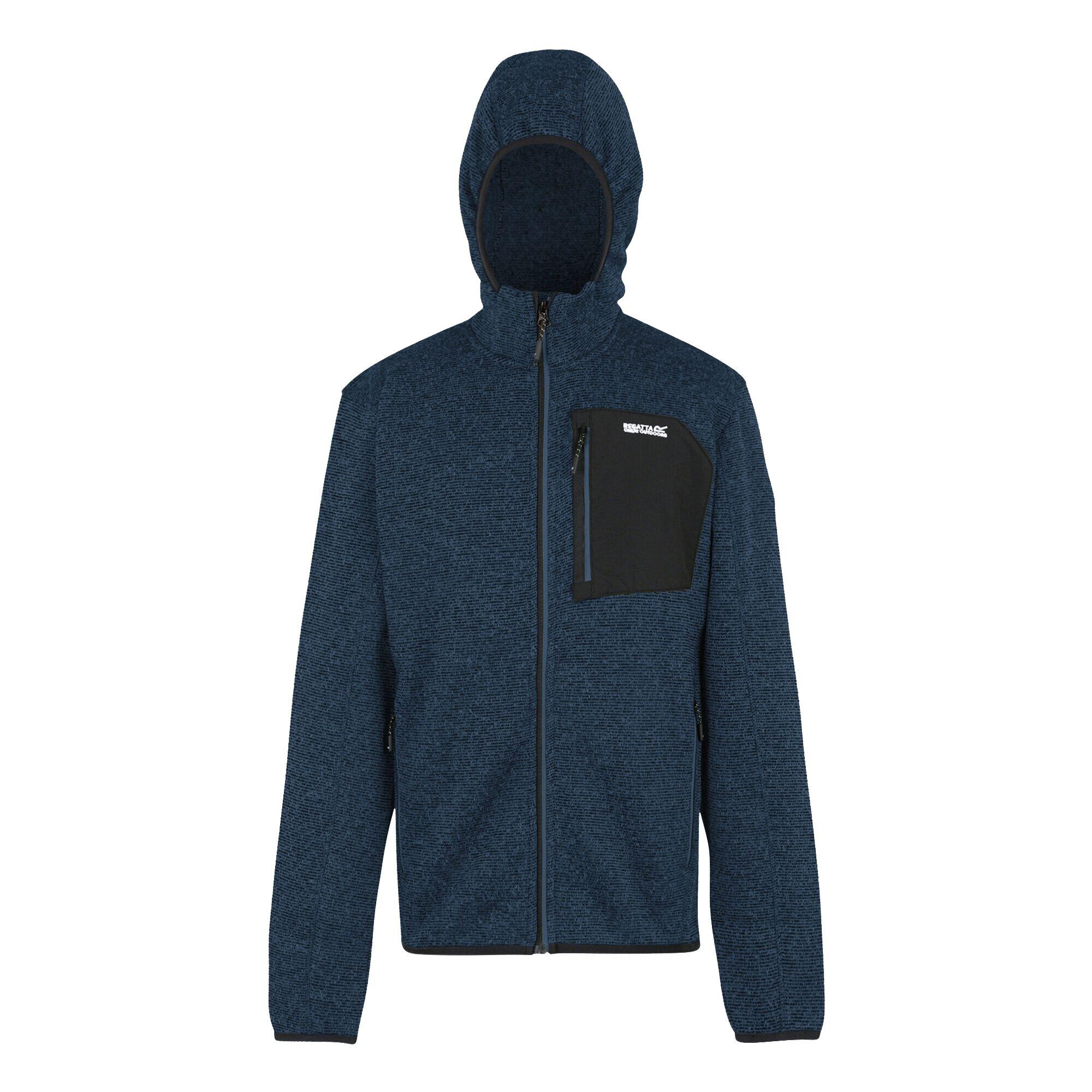 Regatta Mens Newhill Marl Full Zip Fleece Jacket
