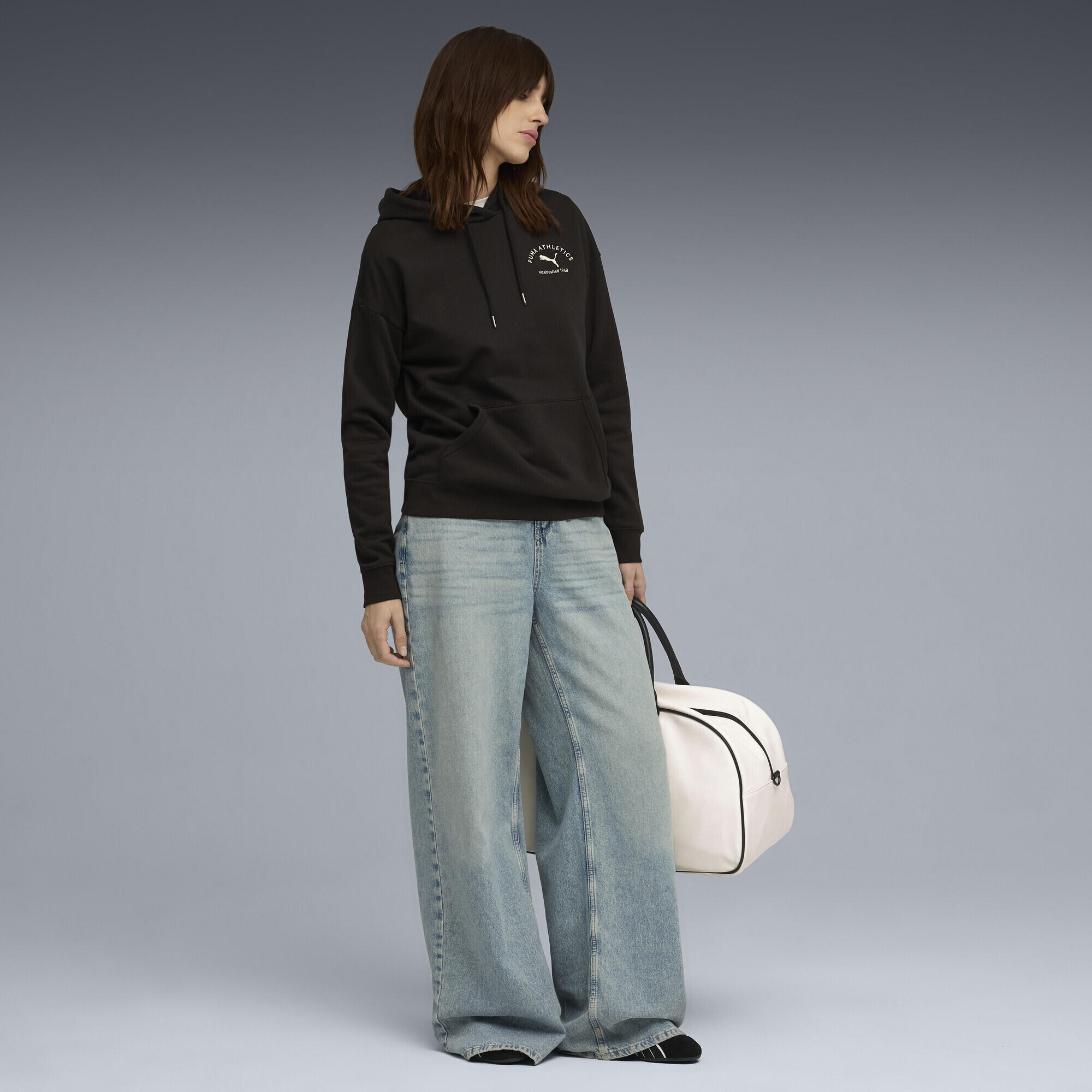 Camisola mulher bolso canguru capuz Class PUMA 4/5