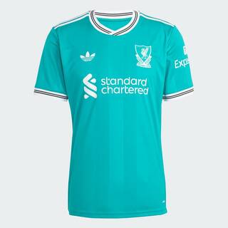 Adidas Liverpool Fc 25/26 Third Jersey Men Footabll Jerseys Green