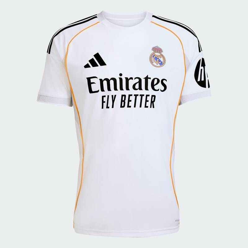 Adidas Real Madrid 25/26 Home Jersey Men Footabll Jerseys White -  1