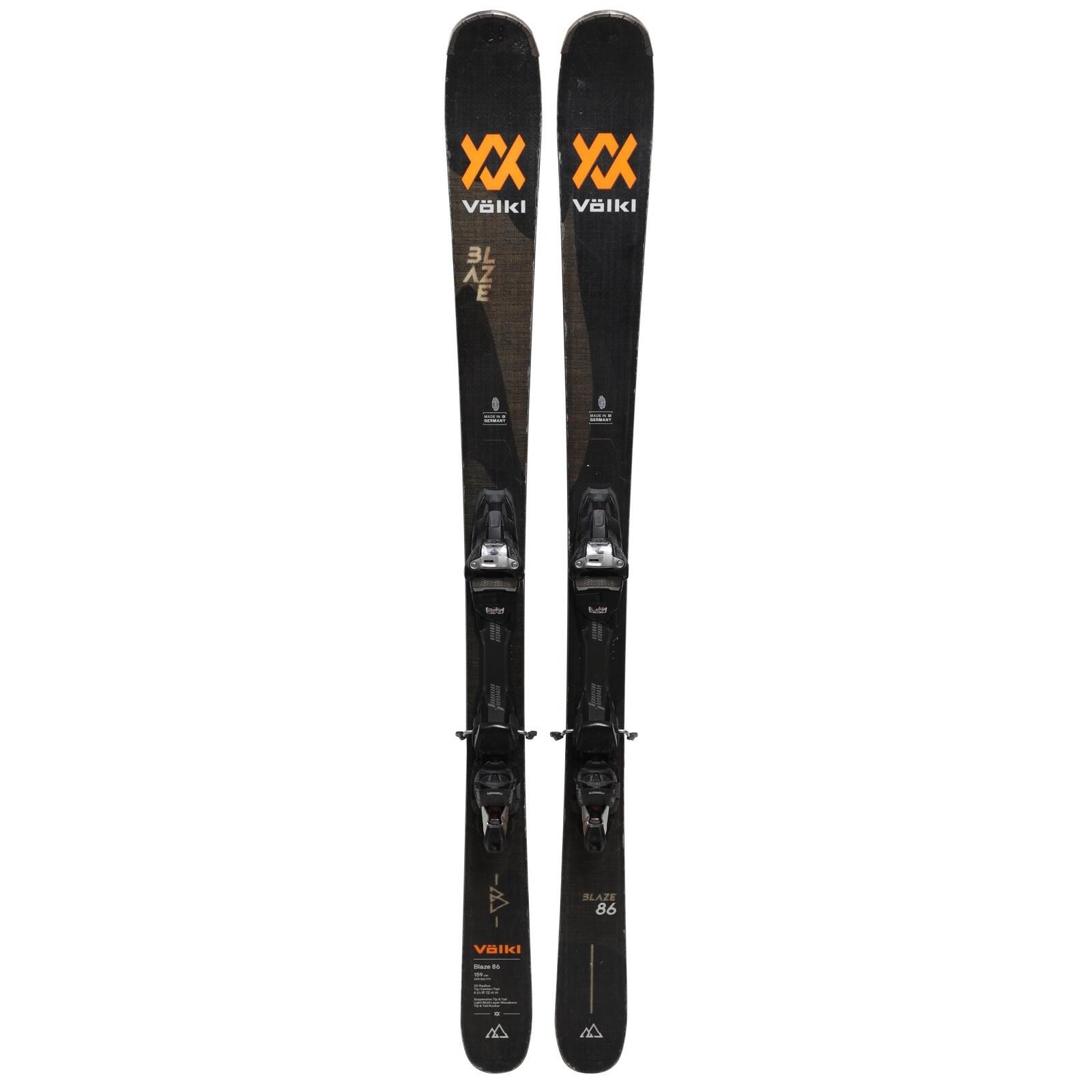 RECONDITIONNE - Ski Volkl Blaze 86 + Fixations 2/4