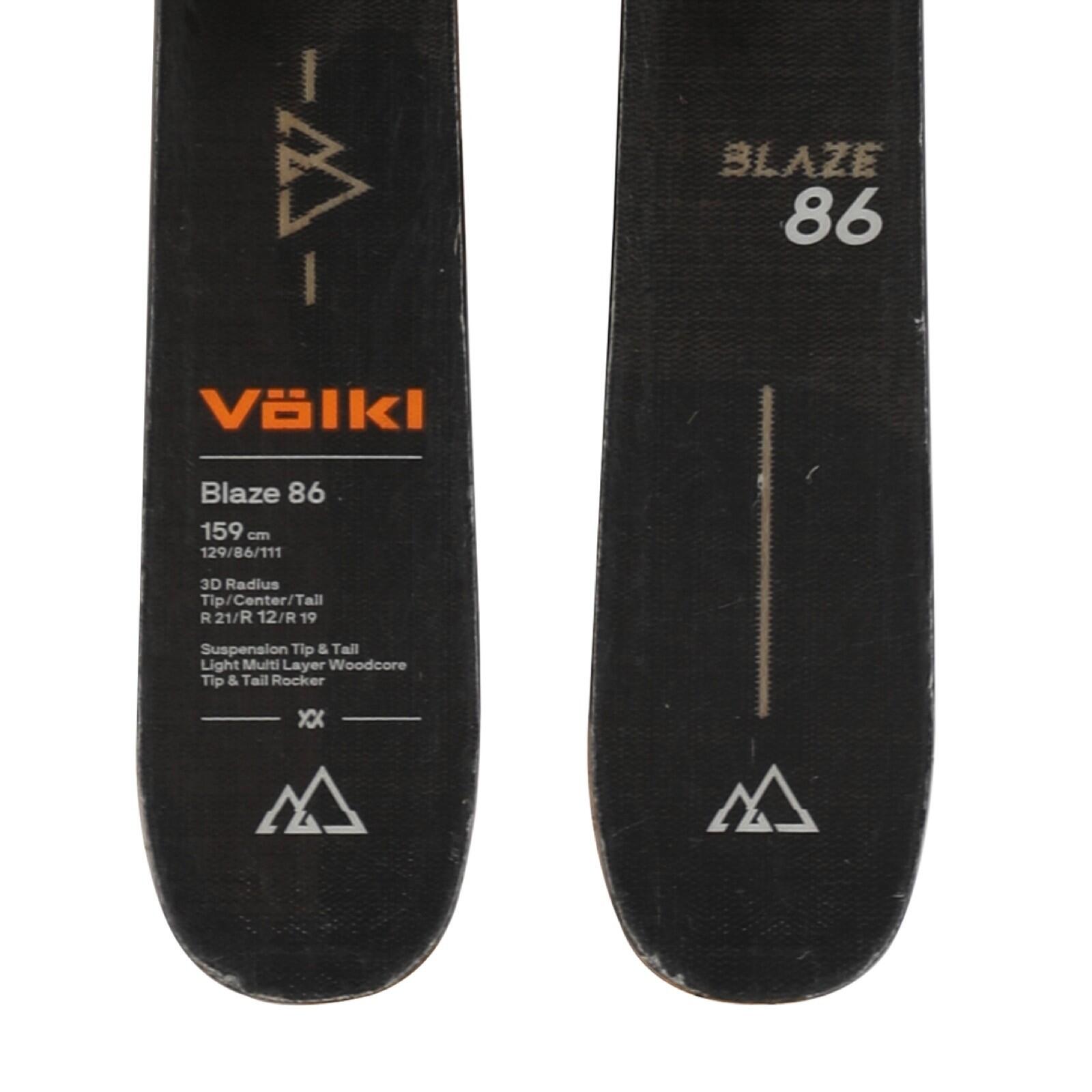 RECONDITIONNE - Ski Volkl Blaze 86 + Fixations 4/4