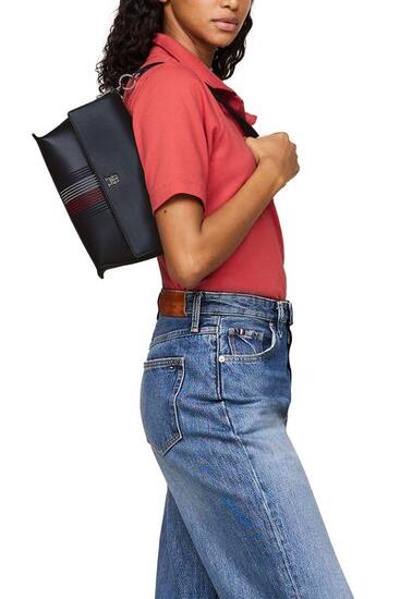 Borsa donna con dettagli signature