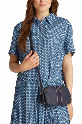 Borsa donna con doppio scomparto zippato