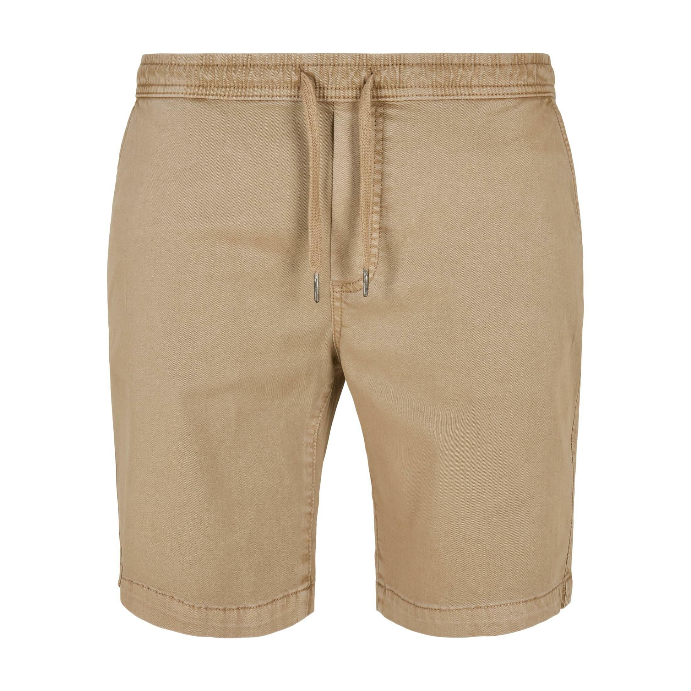 Urban Classics - Short De Jogging En Sergé Urban Classics Stretch - Short - Beige - Decathlon