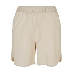 Short lin mélangé grandes tailles femme Urban Classics