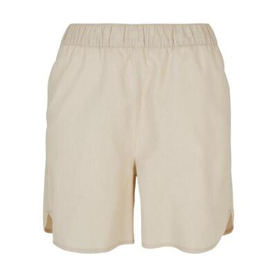 Grote maten linnen shorts voor vrouwen urban classics