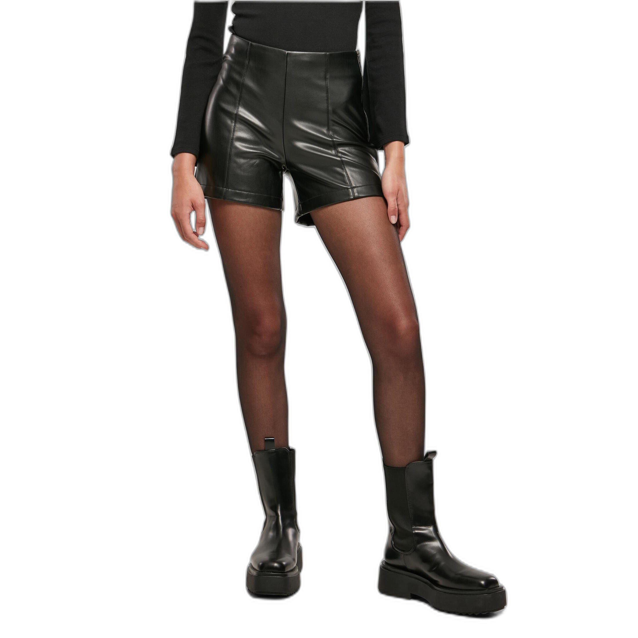 Urban Classics - Short Similicuir Femme Urban Classics - Short - Noir - Decathlon