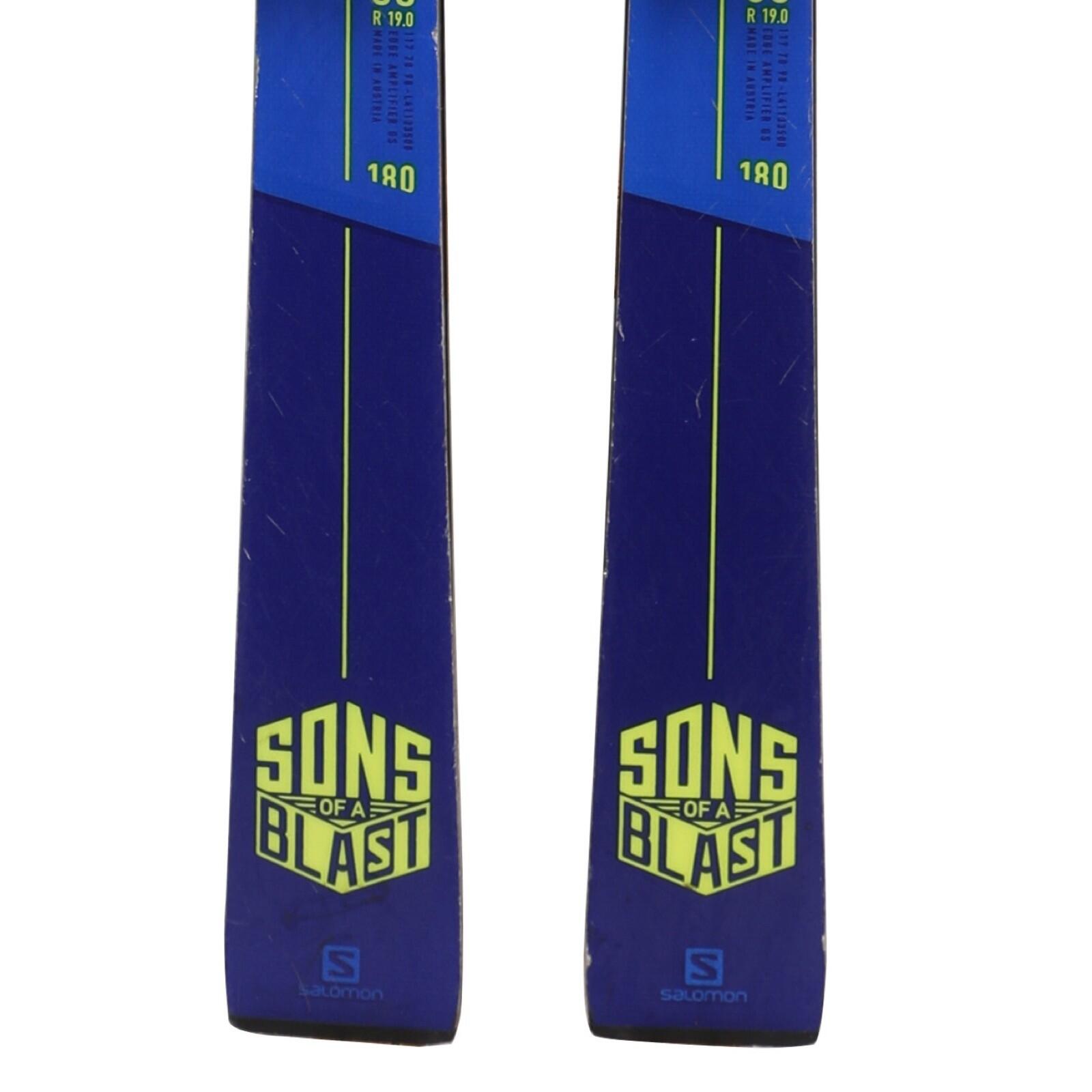 RECONDITIONNE - Ski Salomon S Race Gs Rush + Fixations 4/4