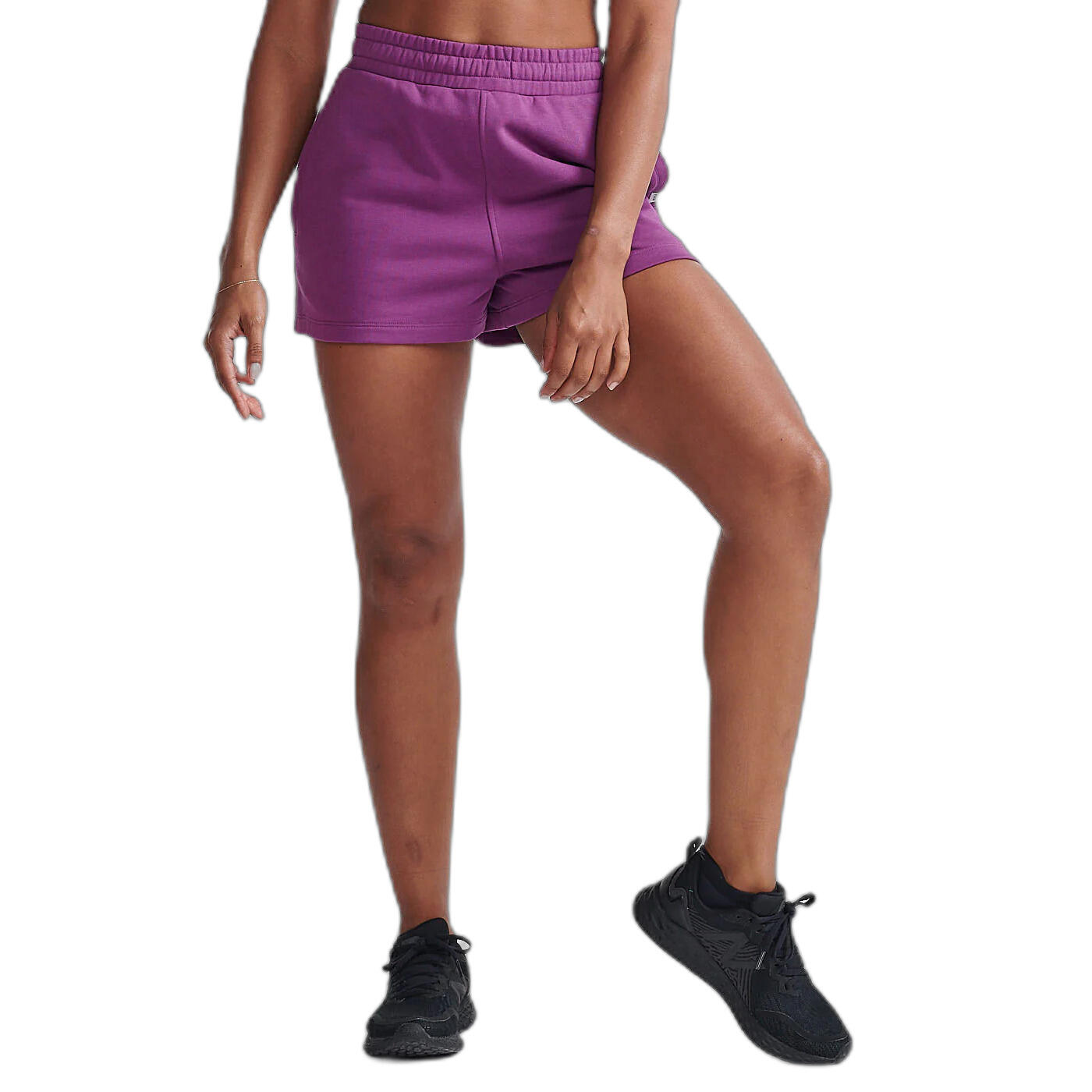 2xu - Short Femme 2xu Form French Terry - Short - Blanc|violet - Decathlon