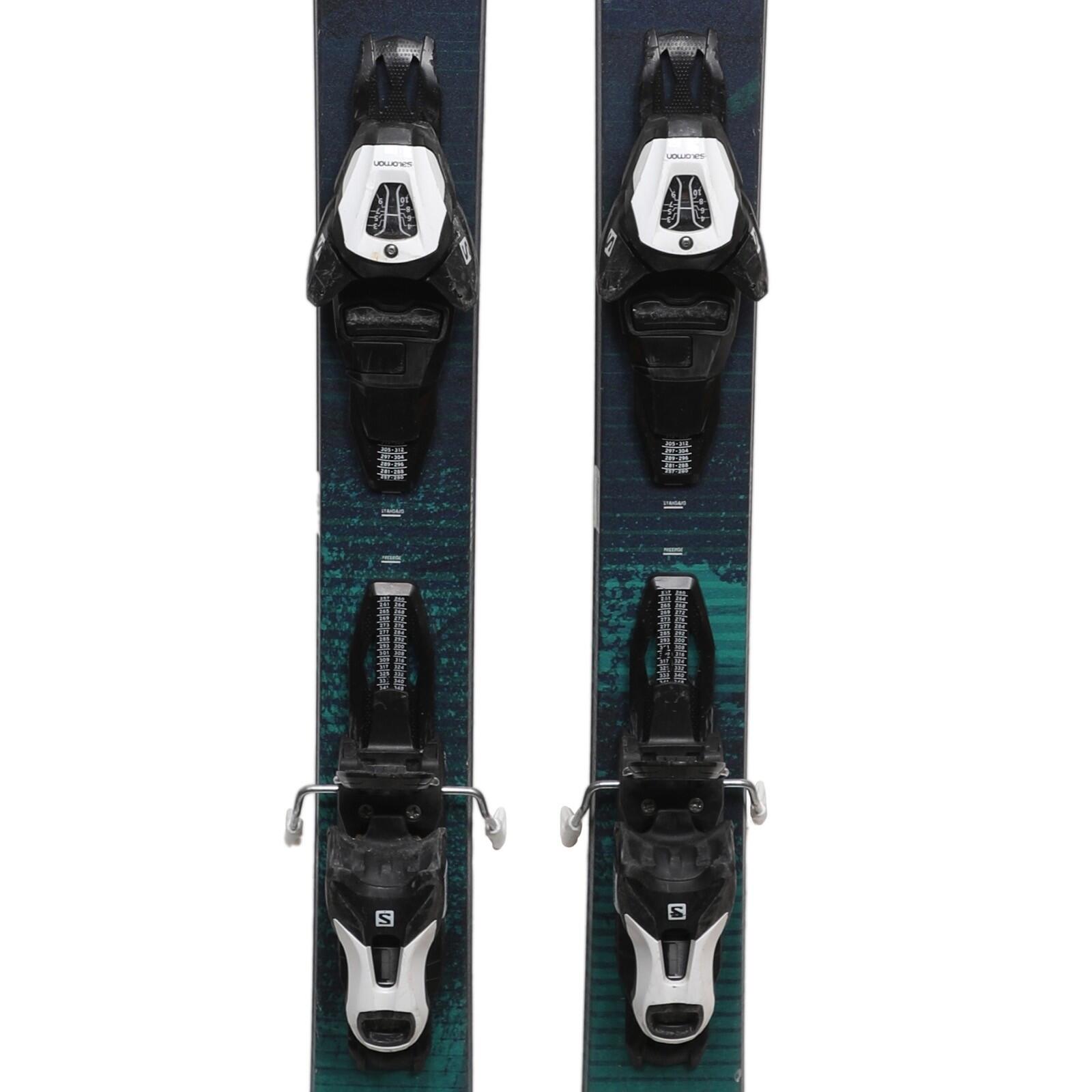 Skis Junior Technopro Firefly Rocket Avec Fixations - Occasion - 121-130 Cm