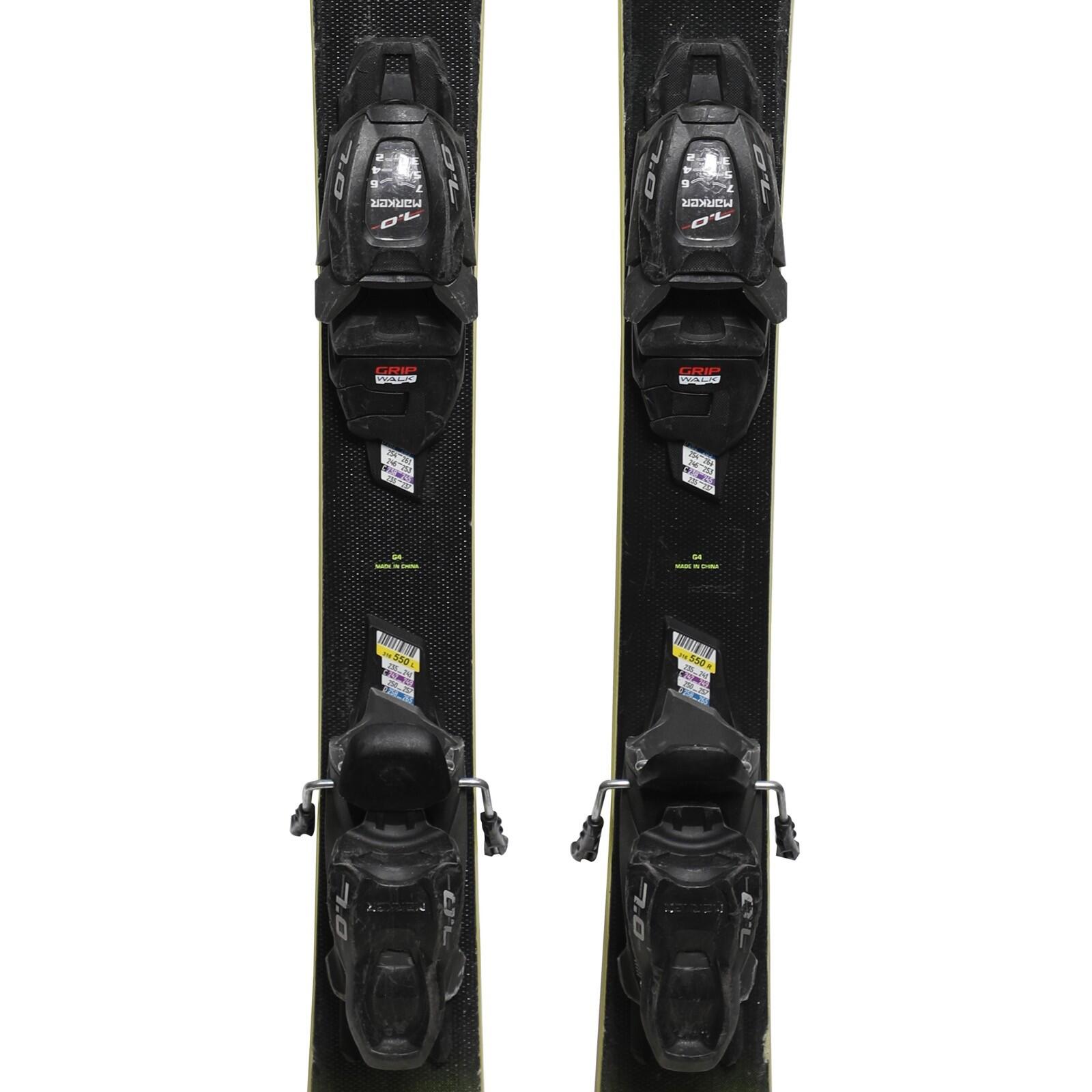 RECONDITIONNE - Ski Junior Volkl Racetiger Jr Pro Sl + Fixations 3/4