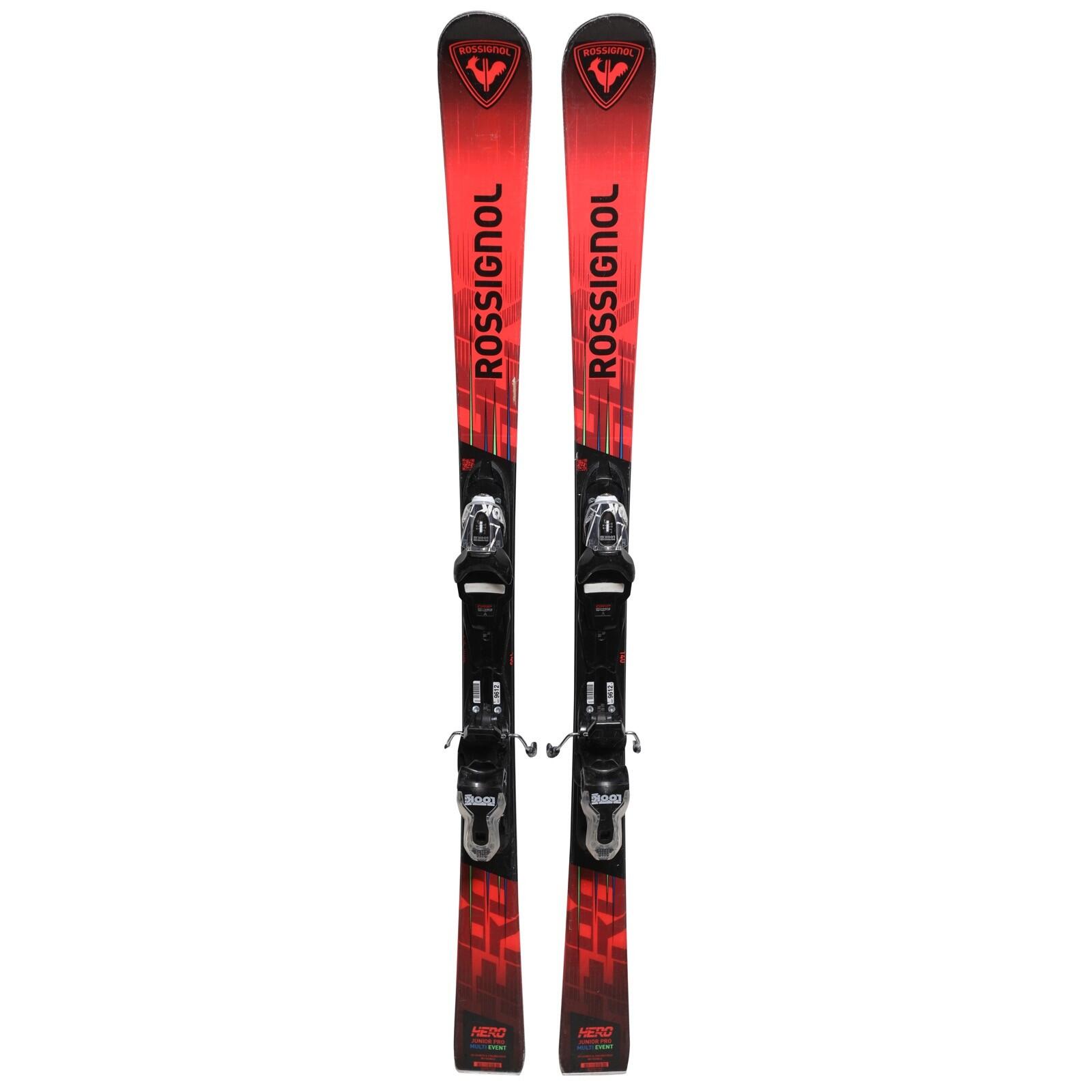 RECONDITIONNE - Ski Junior Rossignol Hero Multievent Junior Pro + 2/4
