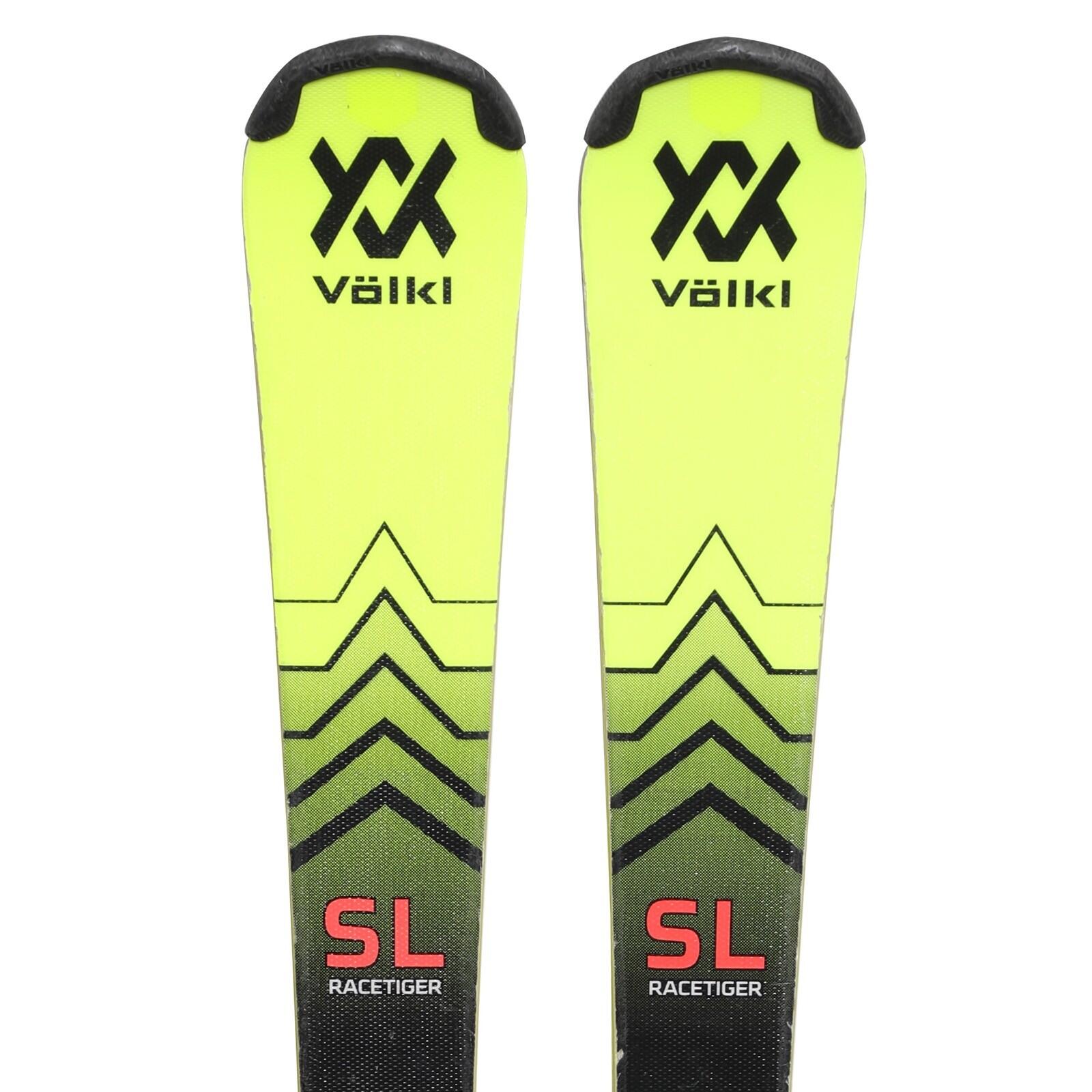 VOLKL RECONDITIONNE - Ski Junior Volkl Racetiger Jr Pro Sl + Fixations