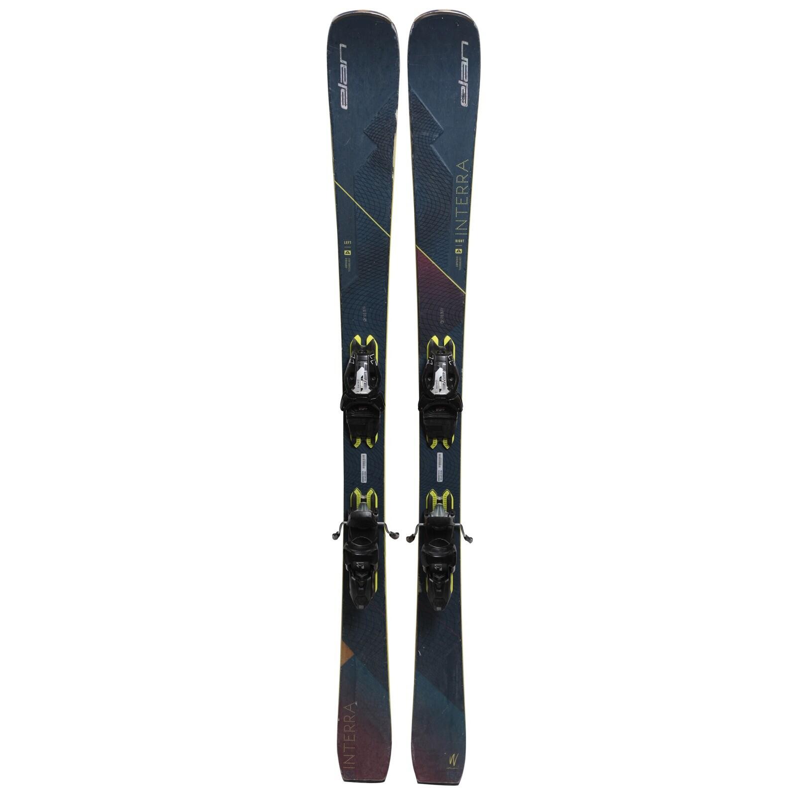 RECONDITIONNE - Ski Elan Interra + Fixations 2/4
