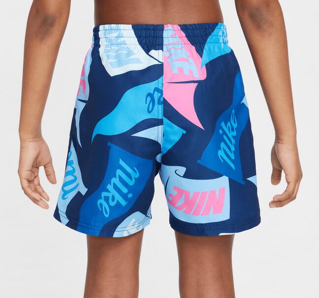 Costume da bagno ragazzo nike breaker 4 volley - blu 3/7