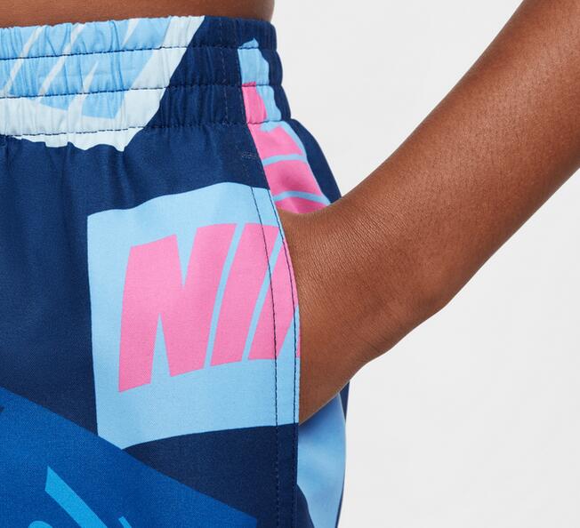 Costume da bagno ragazzo nike breaker 4 volley - blu 5/7