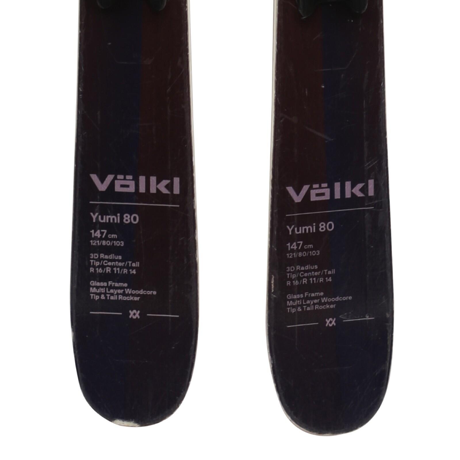 RECONDITIONNE - Ski Volkl Yumi 80 + Fixations 4/4