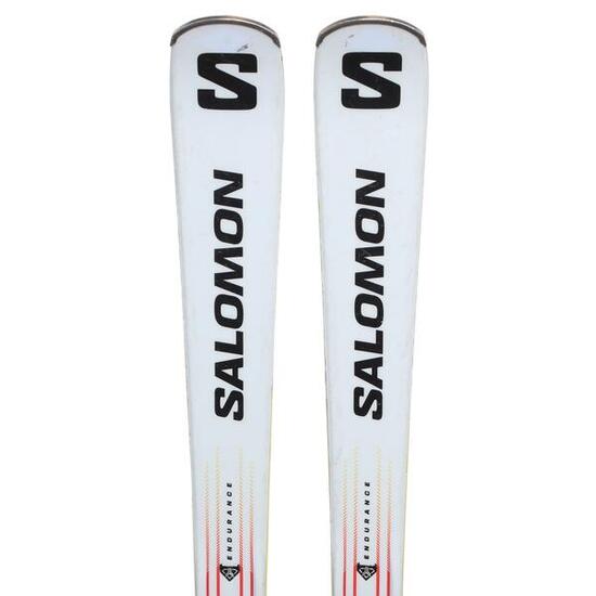 TWEEDEHANDS - Ski Occasion Salomon S/max 02 + Fixations - GOEDE