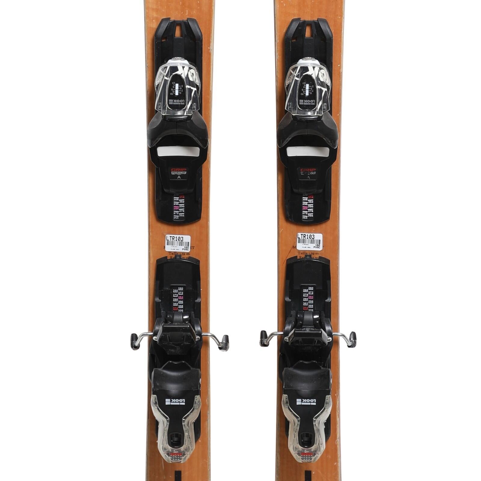 RECONDITIONNE - Ski Marcel Livet Maryse Prestige 76 + Fixations 3/4