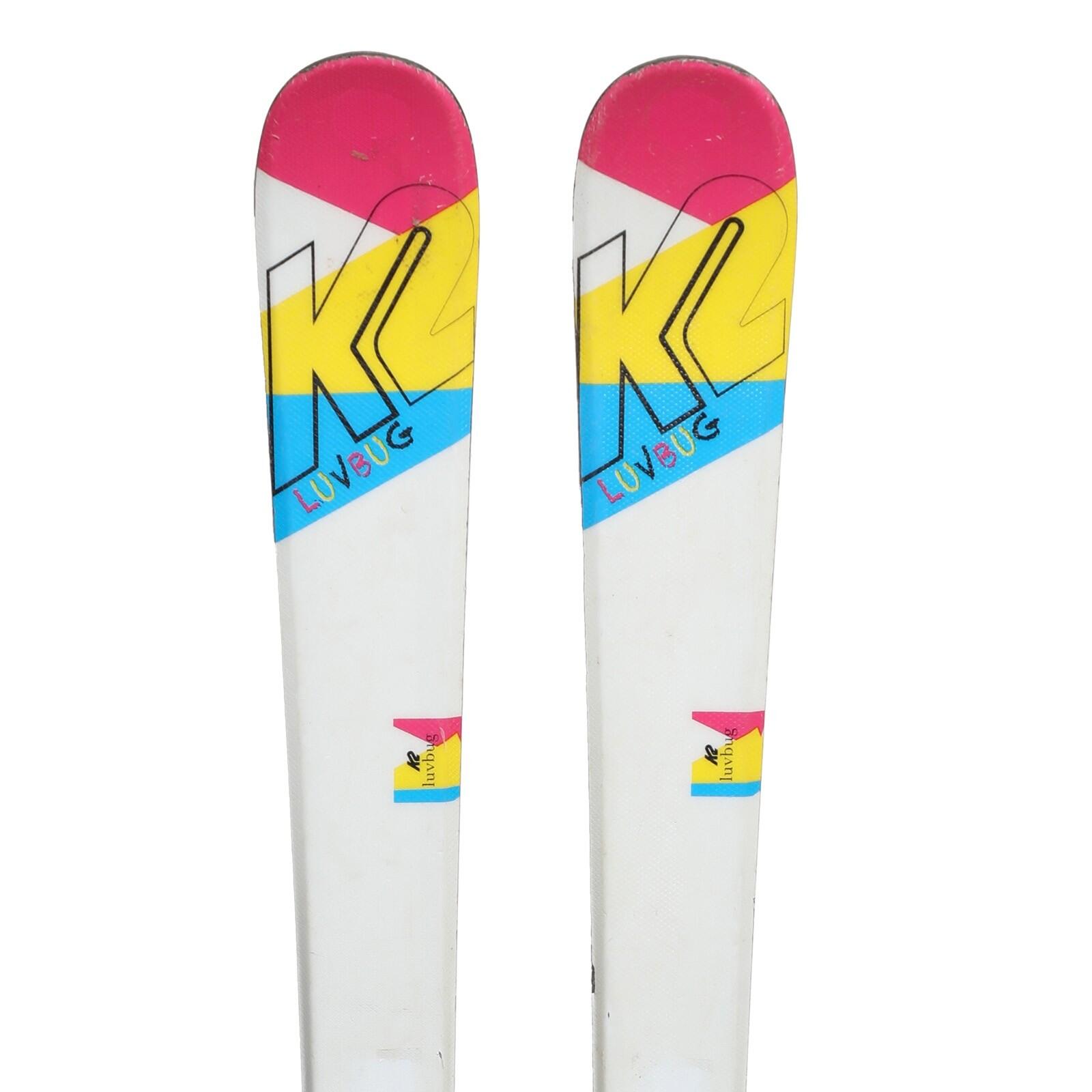 K2 RECONDITIONNE - Ski Junior K2 Luvbug + Fixations