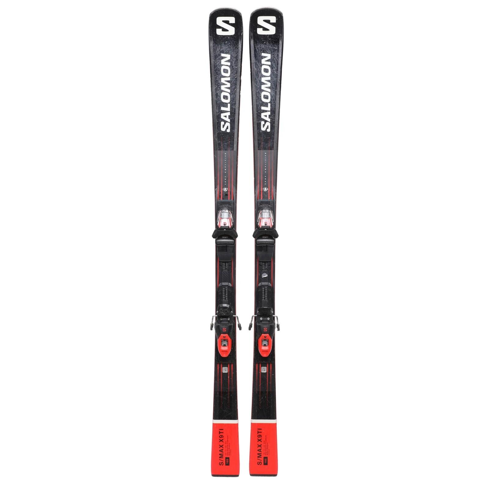 RECONDITIONNE - Ski Salomon S Max X9 Ti + Fixations 2/4
