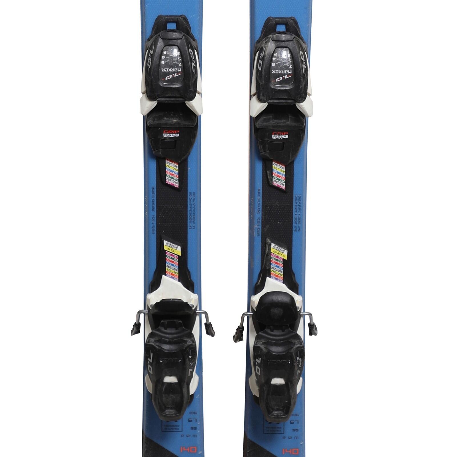 SECOND HAND - Sci Junior Blizzard Firebird Jr + Attacchi Usati 3/4