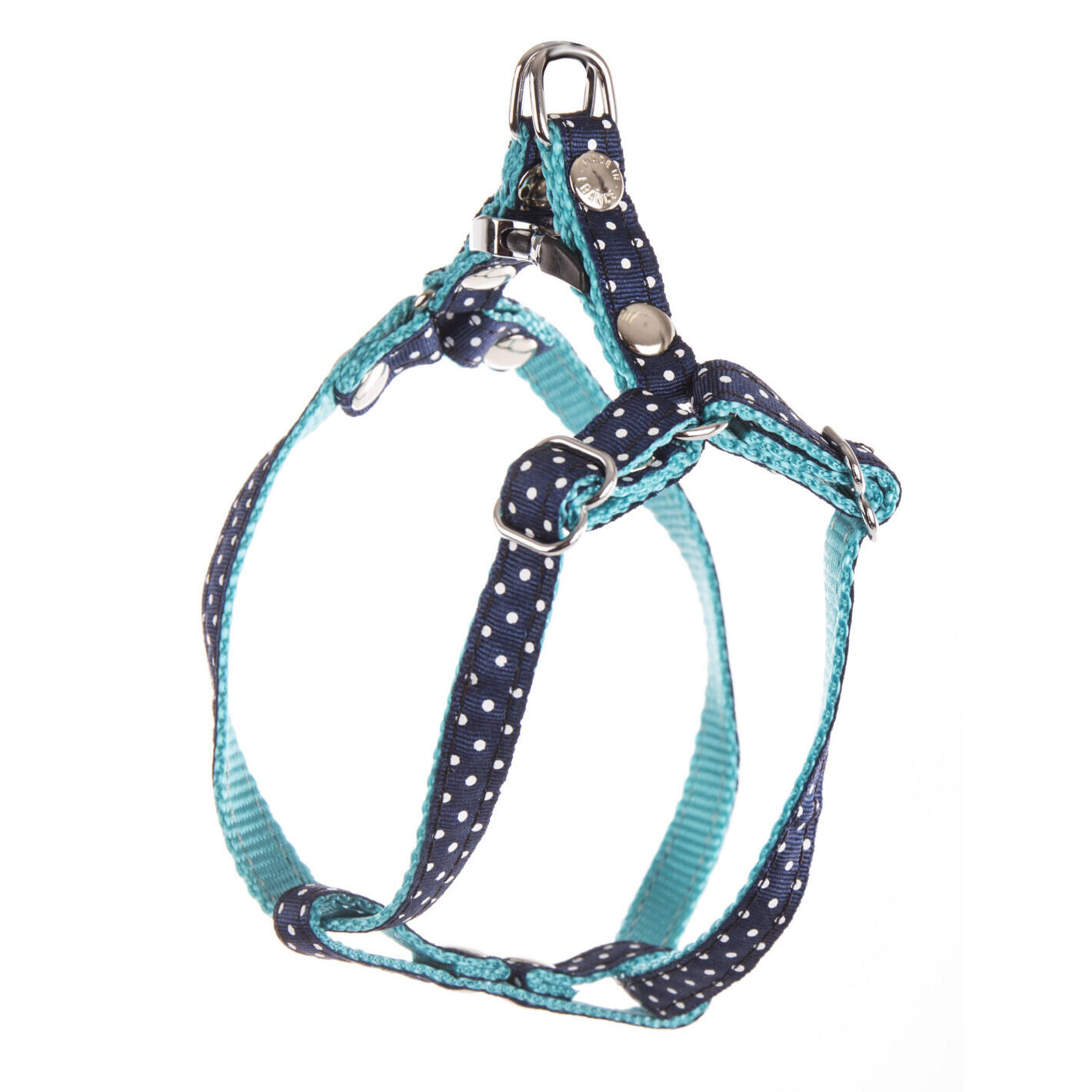Dog harness with dots Martin Sellier XS 1/1