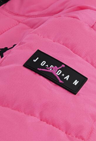 Giubbotto ragazza jordan essential midweight - fucsia 3/4