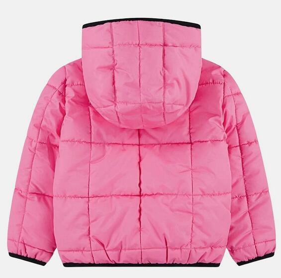 Giubbotto ragazza jordan essential midweight - fucsia 2/4