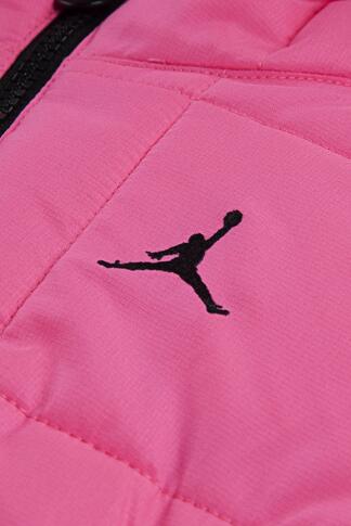 Giubbotto ragazza jordan essential midweight - fucsia 4/4