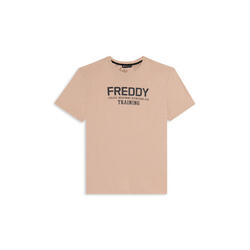 T-shirt avec logo central et détails camouflage