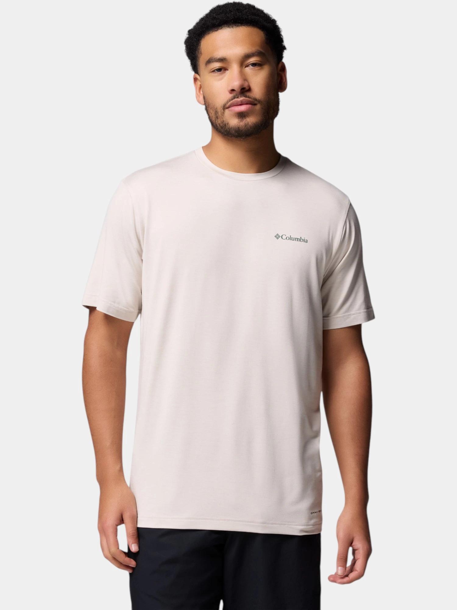 COLUMBIA Pánské sportovní tričko Kwick Hike Back Graphic SS