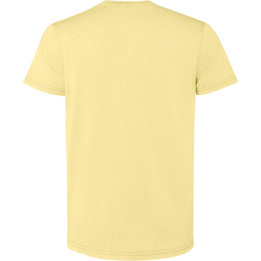 Camiseta Corgi de Manga Corta para Hombre Amarillo 2/4