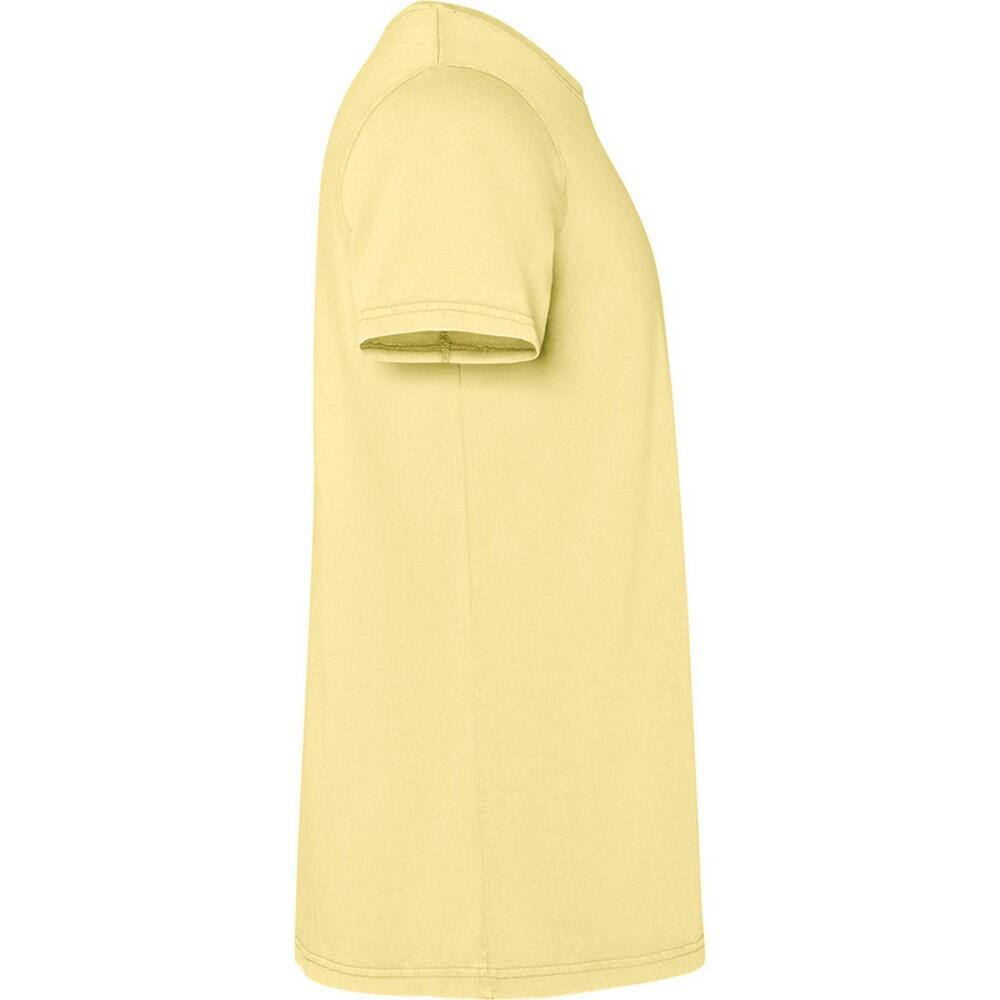 Camiseta Corgi de Manga Corta para Hombre Amarillo 4/4