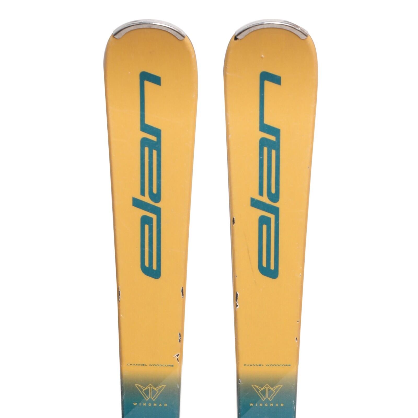 RECONDITIONNE - Ski Junior Elan Wingman + Fixations 1/4
